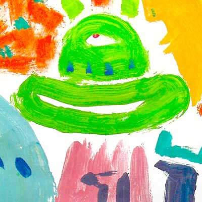 I looks like my dad (Peter Dzogaba, acrylic colours on paper, 2011)