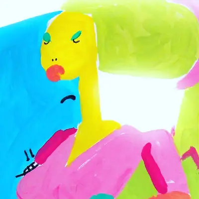 New Look is better (Peter Dzogaba, acrylic on paper, 2019)